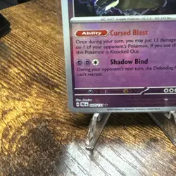 Pokemon TCG Dusknoir Master Ball Pattern Prismatic Card Evolutions 037/131 - Image 4
