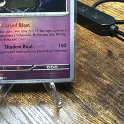 Pokemon TCG Dusknoir Master Ball Pattern Prismatic Card Evolutions 037/131 - Image 5