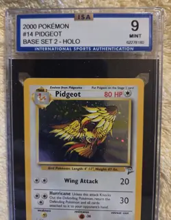 #14 Pidgeot Base Set 2-Holo 2000 Pokemon Card - Image 5