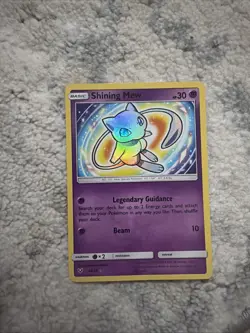 Pokemon TCG Shining Mew Holo Rare Card 40/73 Shining Legends - Image 2
