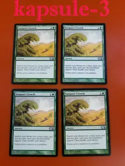4x Rampant Growth | M10 Magic 2010 | MTG Magic Cards - Image 1