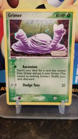 GRIMER EX Legend Maker Stamped POKEMON Holo 2006 Trading Card 54/92 - Image 1