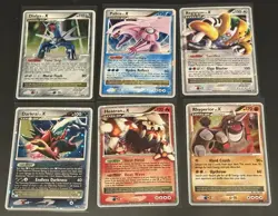 Lot (6) Pokemon 2008 Black Star Promo Level X Cards - Dialga Regigigas Palkia ++ - Image 1