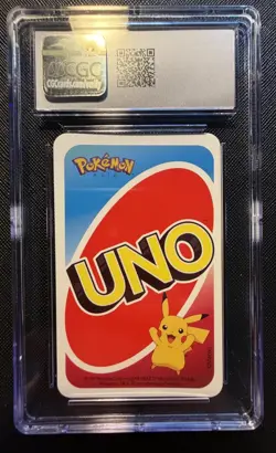 2019 Pokemon Playing Cards Pocket Uno #2 Victini Green CGC 9 - Image 4