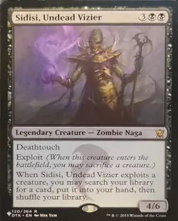 Dragons of Tarkir Sidisi, Undead Vizier - Image 1