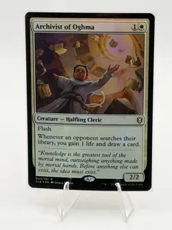 Archivist of Oghma #4 (NM) Baldur's Gate CLB Magic MTG - Image 1