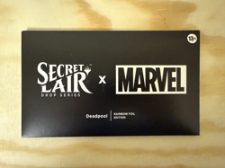 MTG Secret Lair Marvel Deadpool Rainbow Foil Edition Sealed Magic the Gathering - Image 1