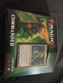 MTG Land's Wrath Commander Deck Zendikar Rising - Image 1