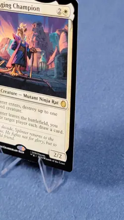 Splinter, Aging Champion -MTG- TMNT TMC - Teenage Mutant Ninja Turtles - NM - Image 5