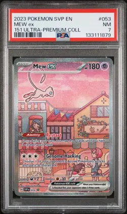 2023 Pokemon Svp En-Sv Black Star Promo 053 Mew Ex 151 Ultra-Premium Coll - PSA - Image 1