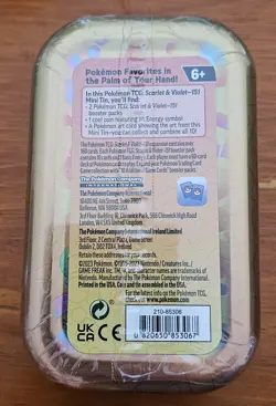 1 Pokemon TCG Scarlet & Violet 151 Mini Tin Factory Sealed New - Image 2