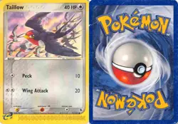 Taillow 72/109 Common Ruby & Sapphire Pokemon MP - Image 3