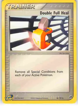 Double Full Heal 86/100 Uncommon Sandstorm Pokemon LP - Image 1