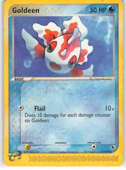 Goldeen 55/109 Common Ruby & Sapphire Pokemon MP - Image 1