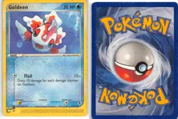 Goldeen 55/109 Common Ruby & Sapphire Pokemon MP - Image 3