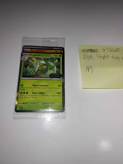 Pokemon Perfect Order Prerelease Staff Promos - Sealed MEP 064-067 - Image 2