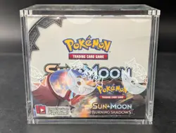 Pokemon Sun & Moon Burning Shadows Booster Box Sealed *TEAR IN WRAP* - Image 1