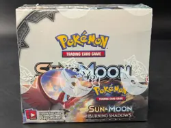 Pokemon Sun & Moon Burning Shadows Booster Box Sealed *TEAR IN WRAP* - Image 2