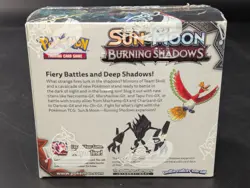Pokemon Sun & Moon Burning Shadows Booster Box Sealed *TEAR IN WRAP* - Image 4