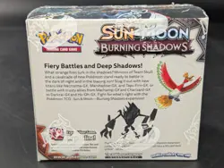 Pokemon Sun & Moon Burning Shadows Booster Box Sealed *TEAR IN WRAP* - Image 5