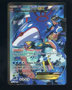 Pokemon TCG Team Aqua's Kyogre EX #6/34 Double Crisis - Image 1
