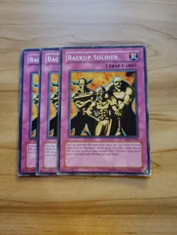 Yu-Gi-Oh - Backup Soldier 3X - Full Playset - Image 1