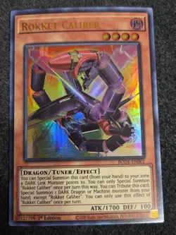Yugioh Rokket Caliber BODE-EN001 Ultra Rare 1st Ed VLP - Image 1