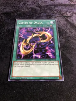 Yugioh Cestus of Dagla BP03-EN148 1st Edition Common - Image 1
