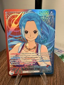 One Piece TCG - Nefeltari Vivi EB03-001 (Alt Art Leader) - Heroines Ed - English - Image 1