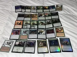 MTG BEARS Themed Lot Magic The gathering Card Lot+Bonuses - Image 1