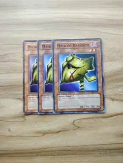 Yu-Gi-Oh! - Mask Of Darkness 3X - Complete Playset Of Common Cards - Image 1