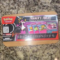 Pokemon Trainer's Toolkit Box 2023 Fezandipiti 65 Cards English Nintendo - Image 1
