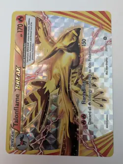Pokemon Talonflame BREAK Holo Rare 170 HP 21/114 XY Steam Siege Flare Blitz Card - Image 1