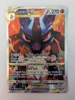 Pokemon Lucario VSTAR Promo Holo 270 HP SWSH291 Sword & Shield Card - Image 1