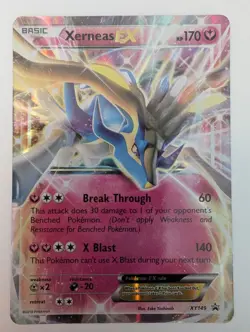 Pokemon Xerneas EX Promo Holo Basic 170 HP XY149 XY Card Break Through X Blast - Image 1