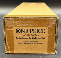 One Piece Card Game English Version 1st Anniversary Set Sealed - Image 1