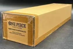 One Piece Card Game English Version 1st Anniversary Set Sealed - Image 2
