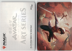 MTG Magic The Gathering Avatar Art Series Card 22/54 Jet Freedom Fighter - Image 1