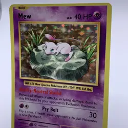 Pokemon Card TCG - Mew 53/108 (Holo Rare) - XY Evolutions - Near Mint - Image 4