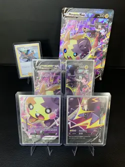 Morpeko V-Union Crown Zenith Promo Cards(5 Cards)SWSH287-290 & 167 Prof. Burnet - Image 4