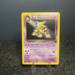 Pokemon Dark Alakazam TCG 18/82 Unlimited Non-Holo Card MP/HP (Read Description) - Image 1