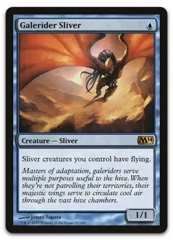 Galerider Sliver #57 (LP) Magic 2014 M14 Magic MTG - Image 1