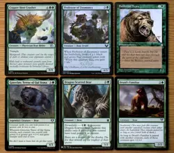 Lot 18 Bear Creatures Green Set *NM* Magic the Gathering EDH Group MTG Goreclaw - Image 2