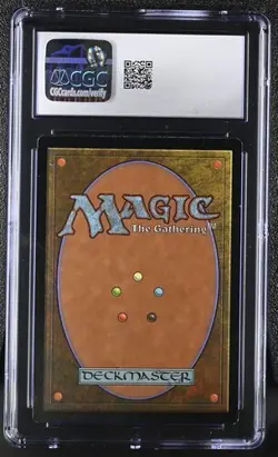 MTG Magic The Gathering Swamp 1997 Tempest CGC 7.5 - Image 2