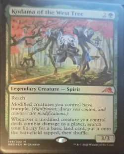 Kamigawa: Neon Dynasty Kodama of the West Tree Foil - Image 2