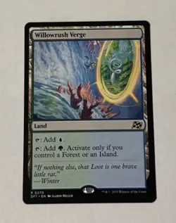 MTG Willowrush Verge - Aetherdrift NM - Image 1