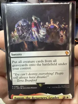 Rise of the Dark Realms Commander: Final Fantasy Misprint Miscut - Image 1