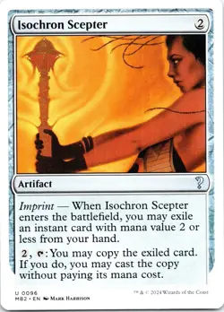Isochron Scepter (White Border) U Mystery Booster 2 96 NM - Image 1