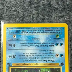 Vintage Pokemon Fossil Omastar 1st Edition 40/62 Uncommon LP - Image 4