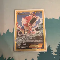 Pokemon Gyarados EX TCG Card Full Art Holo, Secret Rare, XY Breakpoint 123/122 - Image 1